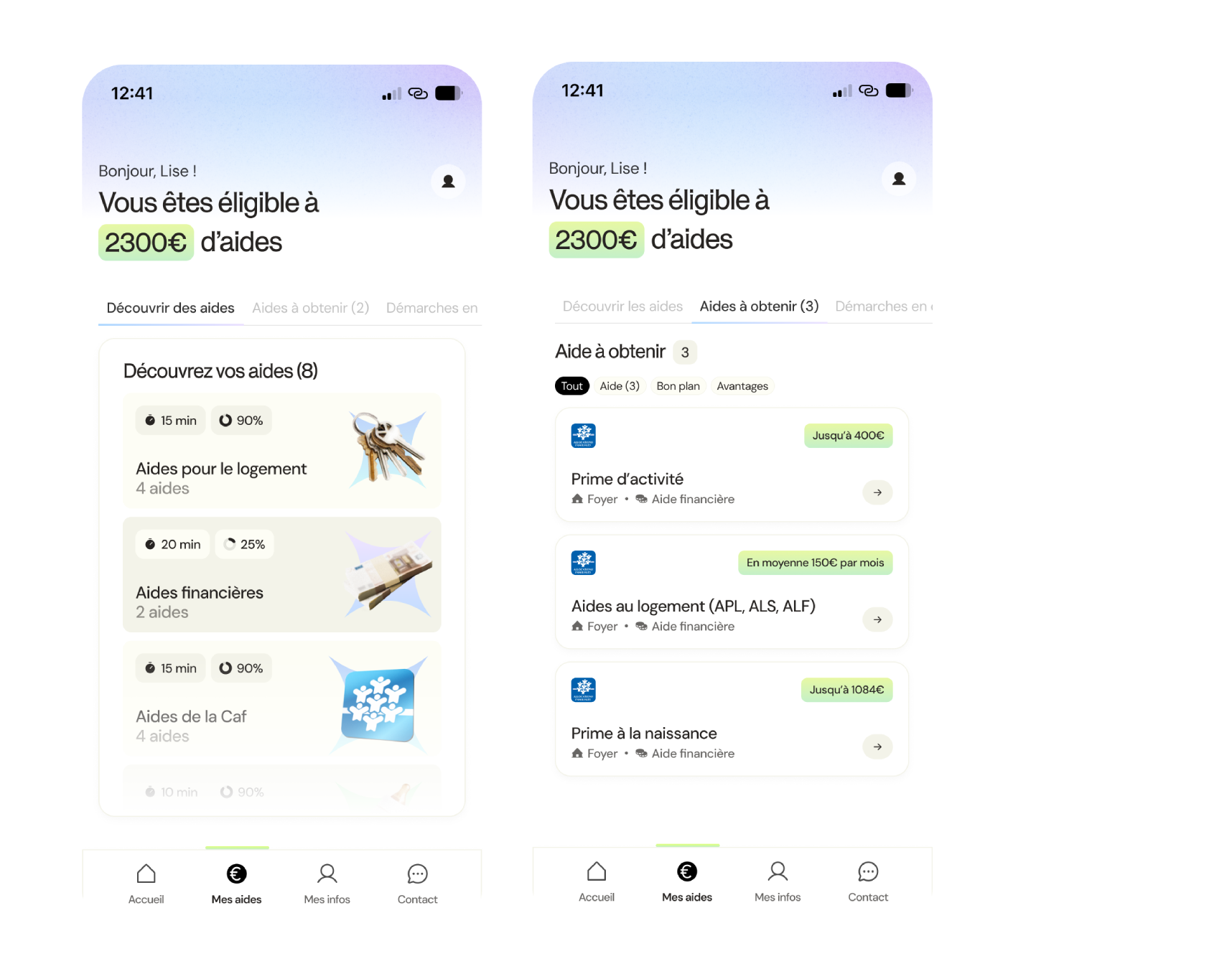 Mockup Klaro
